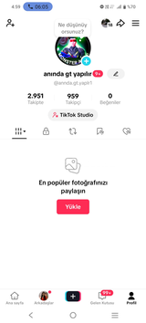1k takipçi+ canlı yayın açık+ Live stüdyo açık