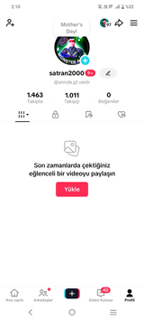 1k takipçili hesap