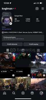 1K Takipçili Instagram hesabından Haftalık Post
