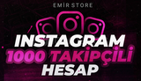 1K TAKİPÇİLİ INSTAGRAM HESAP 