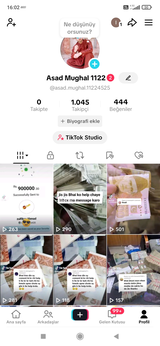 ⭐1K TAKİPÇİLİ / LİVE STUDİOLU HESAP