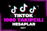 1K TİKTOK HESAPLARI ANLIK TESLİM