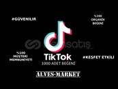 1K TiKTOK VİDEO BEĞENİ