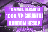 1K VP MAİL VE TR SUNUCU GARANTİLİ MAİİLİ RANDOM