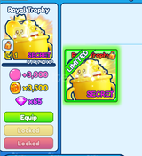 1LVL ROYAL TROPHY EN UCUZU