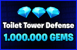 ⭐{1M} GEMS Toilet Tower Defense | TTD