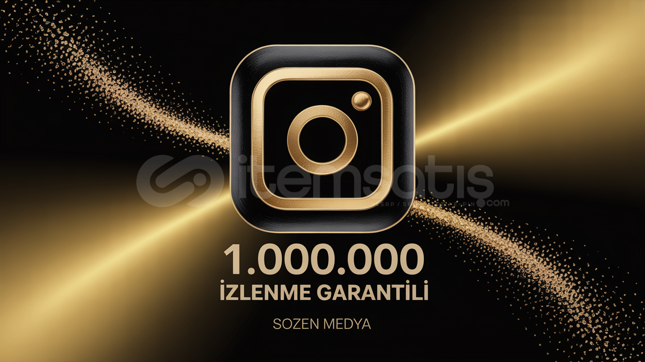 1M İZLENME İNSTAGRAM HIZLI GÖNDERİM (1000000) 1M İZLENME İNSTAGRAM HIZLI GÖNDERİM (1000000)