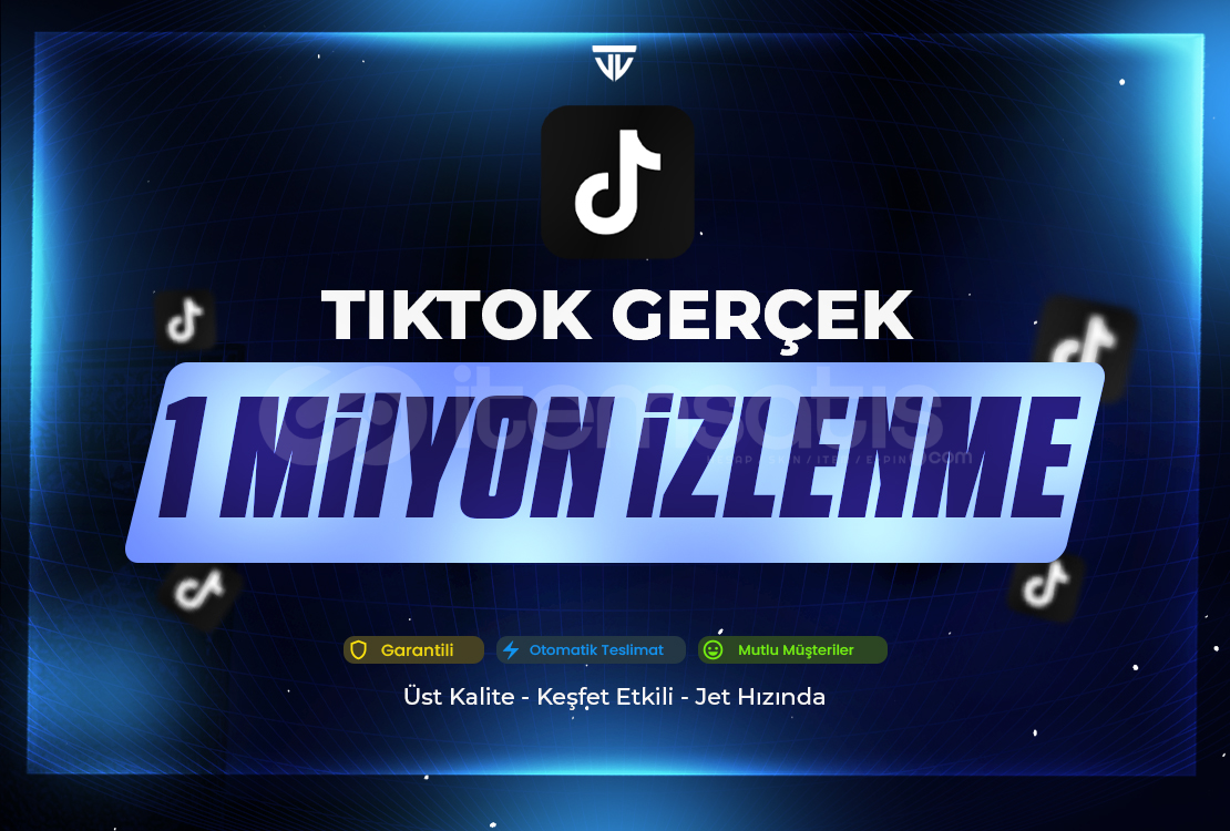 1M Tiktok İzlenme | Garanti | Jet Hızında 1M Tiktok İzlenme | Garanti | Jet Hızında