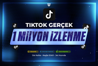 1M Milyon Tiktok İzlenme | Garanti | Jet Hızında