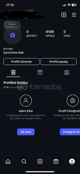 1M Takipçili İnstagram Hesabı 1sene Garantili
