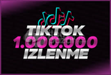 ⭐1m TİKTOK İZLENME (KALİTELİ + KEŞFET ETKİLİ)