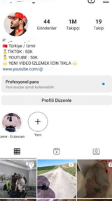 1MİLYON TAKİPÇİLİ UCUZ