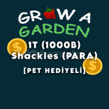 1T (1000B) Sheckles [PARA] + Pet Hediye - GaG