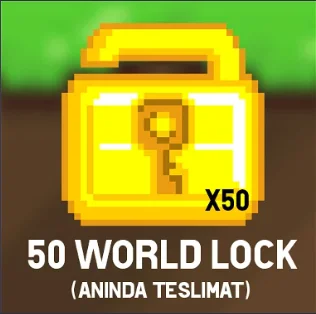 1X 50 World Lock ANINDA TESLİM