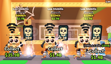 3 lü Los Mobilis Pakedi 110m/s total