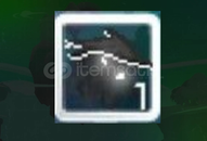 1x Black Ultraviolet Wings