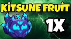 1x Blox Fruit Kitsune Fruit