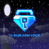 1x Blue Gem lock