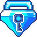 1X Blue Gems Lock