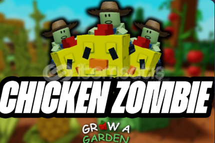 ⭐1x Chicken Zombie Grow A Garden⭐ ⭐1x Chicken Zombie Grow A Garden⭐