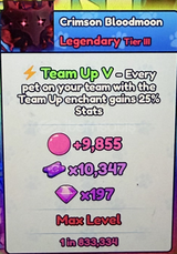 1x Crimson Bloodmoon