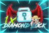 1X Diamond Lock ( ANINDA TESLİM EDİLİR )