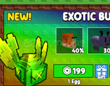1x EXOTIC BUG EGG