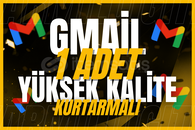 1X GMAIL TR + KURTARMALI | UZUN ÖMÜRLÜ + KALITE
