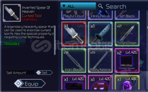 1x Inverted Spear Of Heaven(JUJUTSU INFINITE) 1x Inverted Spear Of Heaven(JUJUTSU INFINITE)