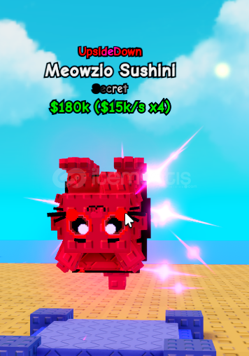 ⭐1x Meowzio Sushini⭐Plants vs Brainrots ⭐1x Meowzio Sushini⭐Plants vs Brainrots