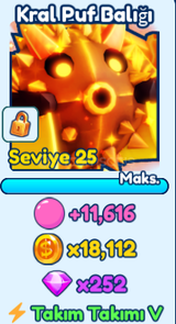 1X Mythic King Pufferfish En Ucuzu Hemen Teslim