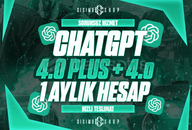 [1X OTO KOD] ChatGPT Plus 4.0 - TEDARİK✅