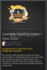 1X PARILTILI HOLO BLAST.tv EN UYGUN FİYAT!