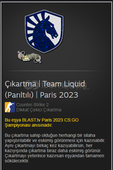 1X PARILTILI Team Liquid EN UYGUN FİYAT!