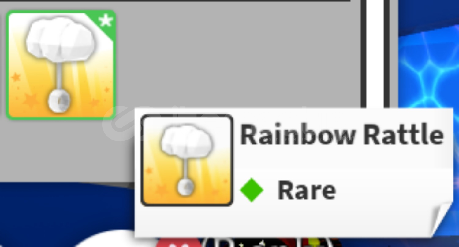 1x Rainbow Rattle ( Adopt Me Roblox ) 1x Rainbow Rattle ( Adopt Me Roblox )