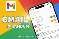 ⭐1X Random (SİZİN KELİMELRİNİZİLE) GMAİL - TR ⭐