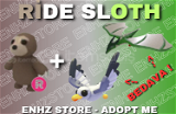 ⭐ 1x Ride Sloth ve 2x Bedava Pet [Adopt Me] ⭐