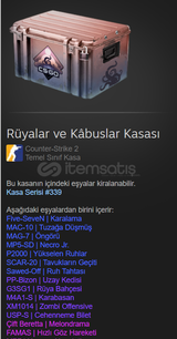 1x Rüyalar Ve Kabuslar Kasası