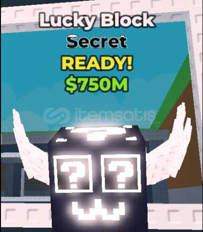 1x Secret Lucky Block HIZLI TESLIM 1x Secret Lucky Block HIZLI TESLIM