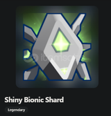 [BGSI] 1x Shiny Bionic Shard Team Up V [HIZLI]