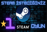 ⭐ 1X ⭐ STEAM İSTEDİĞİNİZ 1 OYUN