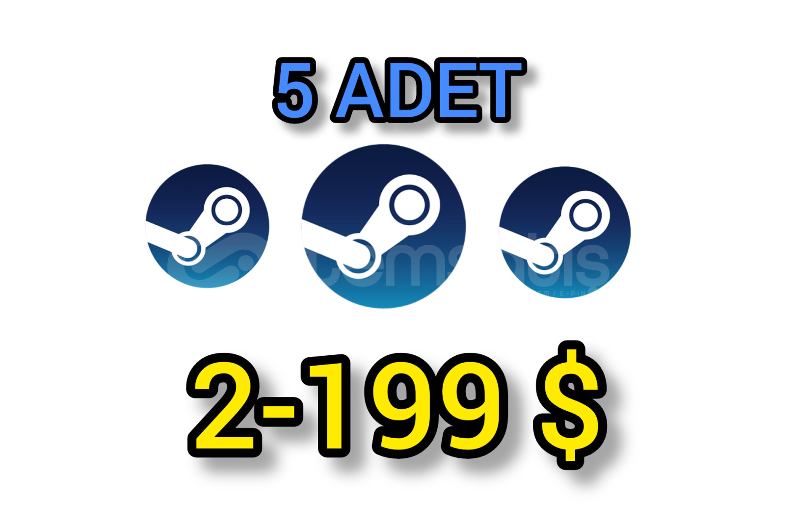 ✅(2-199) 5 ADET STEAM RANDOM KEY ✅(2-199) 5 ADET STEAM RANDOM KEY