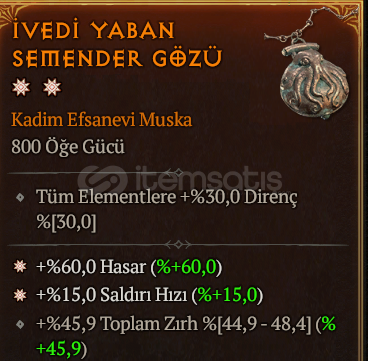 2/3 GA AMULET BÜTÇEYE UYGUN 2/3 GA AMULET BÜTÇEYE UYGUN