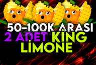 ⭐️2 Adet [50-100K] Arası Vuran King Limone ⭐ PvB