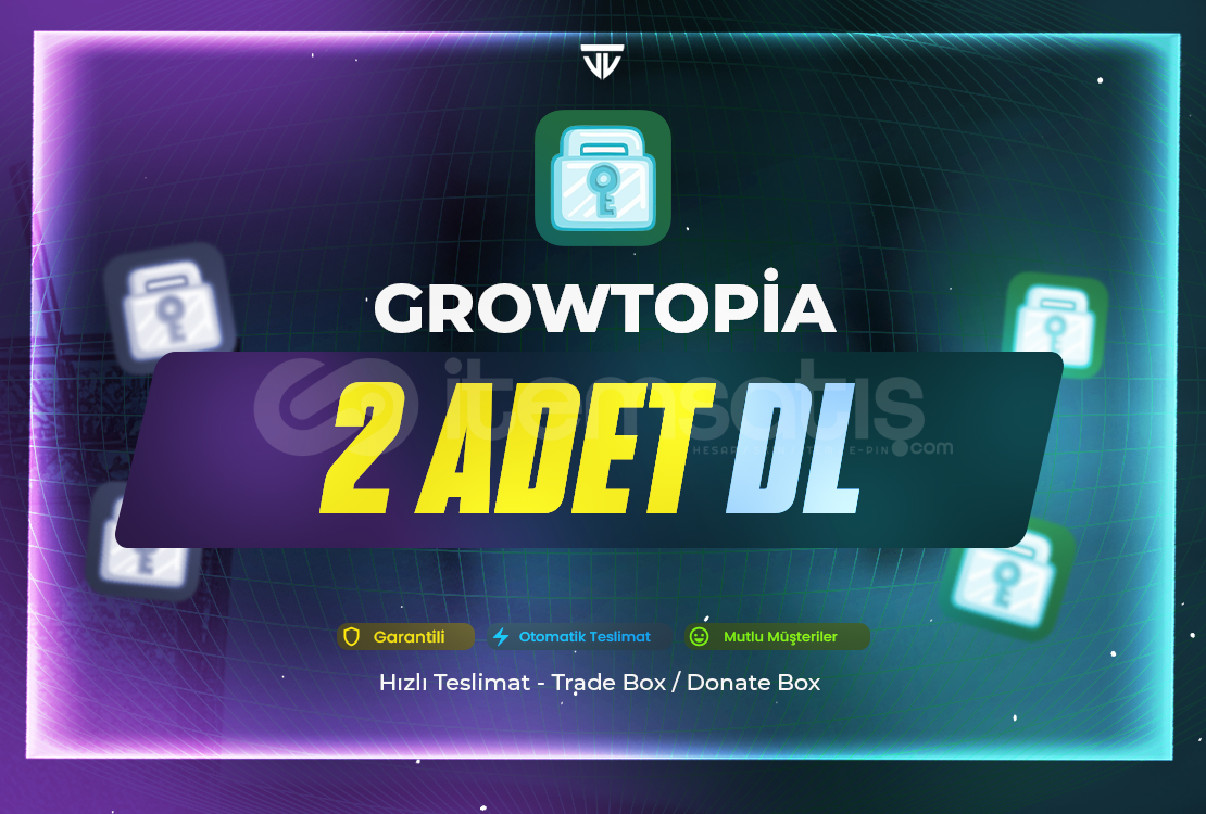 2 Adet - Diamond Lock | Growtopia 2 Adet - Diamond Lock | Growtopia