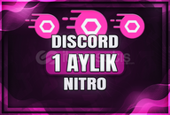 [2 ADET] Discord 1 Aylık Nitro