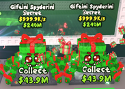 2 ADET Giftini Spyderini