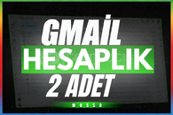 ⭐[ 2 ADET HESAP AÇMALIK GMAİL ]⭐ AÇIKLAMA OKU