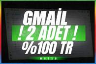 ⭐[ 2 ADET GMAİL %100 TR ]⭐