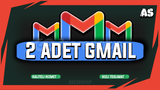 ⭐ 2 Adet Gmail Hesabı | Oto Teslım ⭐